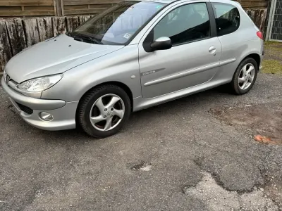 Usata Peugeot 206 88 CV (64 kW) 2004 Argento Utilitaria