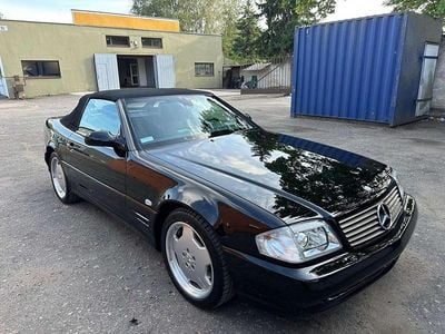 Usata Mercedes SL500 AMG 306 CV (225 kW) 2001 Nero Cabrio