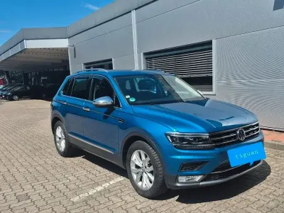Gebraucht VW Tiguan Highline 150 PS (110 kW) 2016 Blau SUV