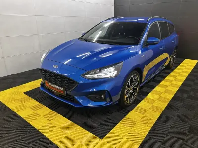 Gebraucht Ford Focus ST-Line X 183 PS (134 kW) 2021 Dynamicblau metallic Kombi
