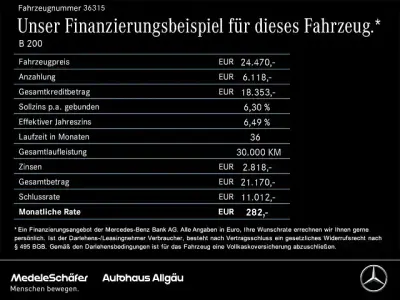 Brugt Mercedes B200 Progressive 150 HK (110 kW) 2022 Grå MPV