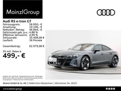 Daytonagrau perleffekt Gebraucht 2021 Audi e-tron GT quattro Ambiente Limousine | 55.980 € (Superpreis)