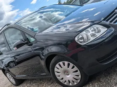 Gebraucht VW Touran 107 PS (78 kW) 2004 Schwarz Van / Kleinbus
