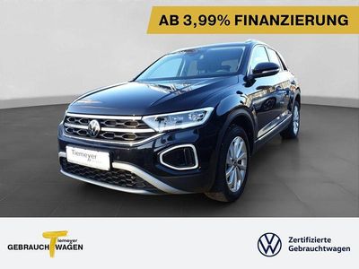 Schwarz Gebraucht 2023 VW T-Roc Active SUV | 24.790 € (Fairer Preis)