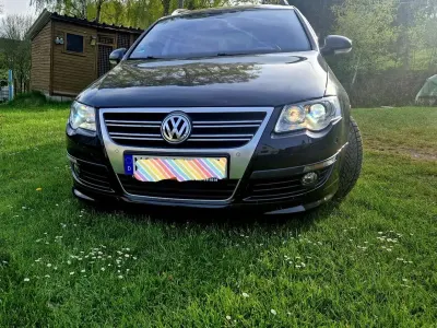 Gebraucht VW Passat R-line Edition 170 PS (125 kW) 2009 Schwarz Kombi
