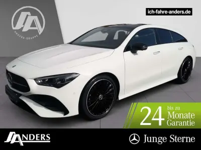Brugt Mercedes CLA220 AMG 190 HK (139 kW) 2024 Hvid Sedan