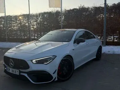 Gebraucht Mercedes CLA45 AMG AMG 421 PS (309 kW) 2021 Weiß Coupé