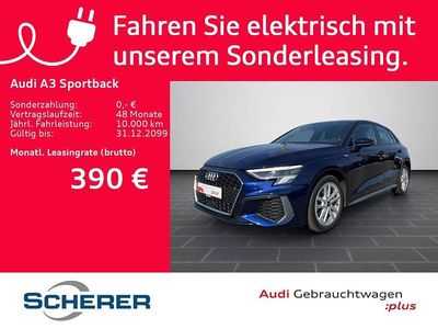 Gebraucht Audi A3 S-Line 204 PS (150 kW) 2022 Navarrablau metallic Limousine
