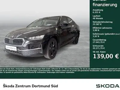 Second-hand Skoda Octavia Selection 150 CP (110 kW) 2025 Negru Berlinǎ