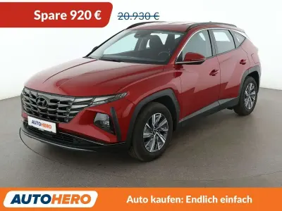 Gebraucht Hyundai Tucson Select 150 PS (110 kW) 2021 Rot SUV