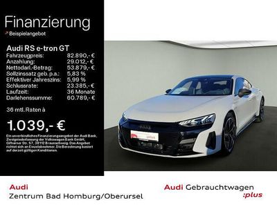 Andere farbe Gebraucht 2022 Audi e-tron GT quattro Limousine | 82.890 €