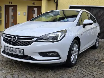 Gebraucht Opel Astra Edition 110 PS (80 kW) 2019 Weiß Kombi