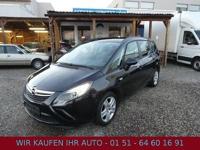 Gebraucht Opel Zafira Tourer Edition 140 PS (102 kW) 2012 Schwarz Van / Kleinbus