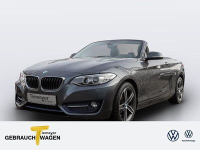 gebraucht BMW 218 i Cabrio SPORT LINE NAVI XENON PDC