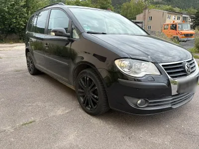 Gebraucht VW Touran 140 PS (102 kW) 2007 Schwarz Van / Kleinbus