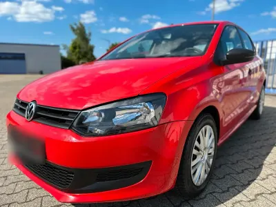 Gebraucht VW Polo 60 PS (44 kW) 2009 Rot Kleinwagen