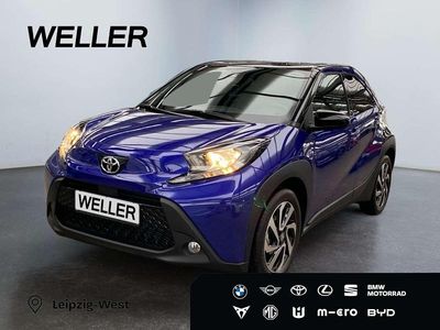 Juniper blue metallic / black Gebraucht 2025 Toyota Aygo X Team SUV | 16.690 € (Fairer Preis)