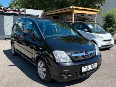 Gebraucht Opel Meriva Edition 90 PS (66 kW) 2010 Schwarz Van / Kleinbus