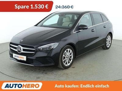 Gebraucht Mercedes B200 Progressive 163 PS (119 kW) 2019 Schwarz Van / Kleinbus