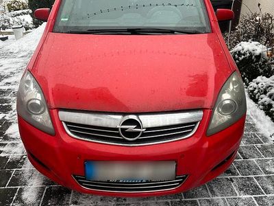 Gebraucht Opel Zafira Eco 115 PS (84 kW) 2009 Rot Van / Kleinbus