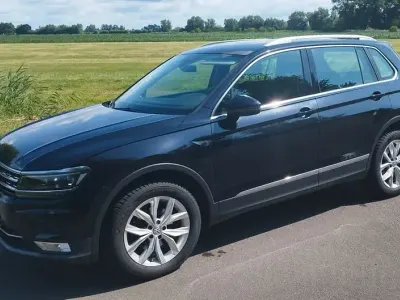 Gebraucht VW Tiguan Highline 150 PS (110 kW) 2017 Schwarz SUV