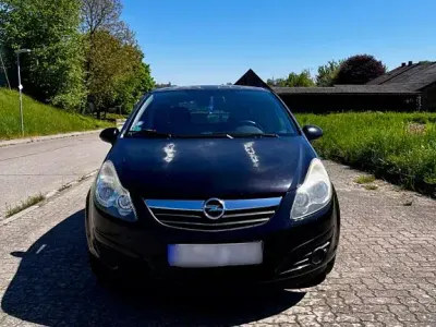 Gebraucht Opel Corsa Edition 86 PS (63 kW) 2010 Schwarz Kleinwagen