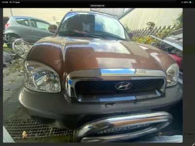 Gebraucht Hyundai Santa Fe 146 PS (107 kW) 2001 Orange SUV