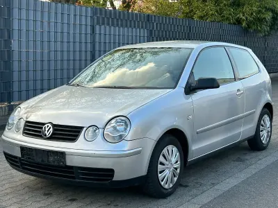 Używany VW Polo Comfortline 64 KM (47 kW) 2002 Srebrny Sedan/Limuzyna