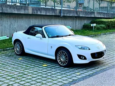 Używany Mazda MX5 126 KM (92 kW) 2012 Biały Kabriolet