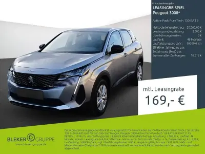 Gebraucht Peugeot 3008 Active 131 PS (96 kW) 2023 Grau SUV