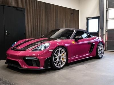 Gebraucht Porsche 718 Spyder 500 PS (367 kW) 2024 Violett Cabrio