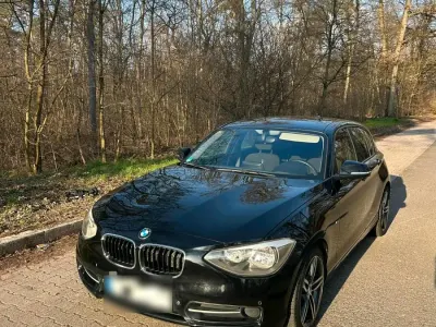 Gebraucht BMW 114 Sport Line 102 PS (75 kW) 2012 Schwarz Kleinwagen
