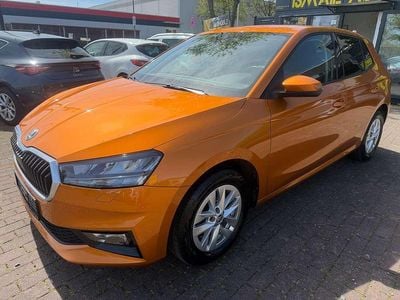 Second-hand Skoda Fabia Ambition 95 CP (69 kW) 2021 Portocaliu Hatchback