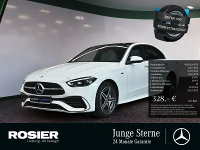 Gebraucht Mercedes C300e Premium Plus 313 PS (230 kW) 2025 Weiss / polarweiß Limousine