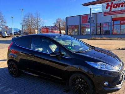 Gebraucht Ford Fiesta Titanium 97 PS (71 kW) 2009 Schwarz Kleinwagen