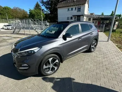 Brugt Hyundai Tucson Premium 185 HK (136 kW) 2016 Grå SUV