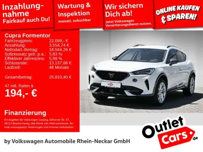 Gebraucht Cupra Formentor 150 PS (110 kW) 2023 Candy weiss SUV