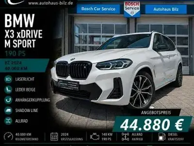 Gebraucht BMW X3 M Sport 190 PS (139 kW) 2024 Weiß SUV