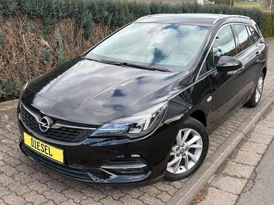 Gebraucht Opel Astra Elegance 122 PS (89 kW) 2021 Schwarz Kombi