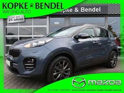 Gebraucht Kia Sportage Spirit 132 PS (97 kW) 2017 Planetenblau metallic (metallic) SUV