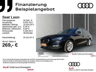 Gebraucht Seat Leon ST Style 131 PS (96 kW) 2023 Schwarz Kombi