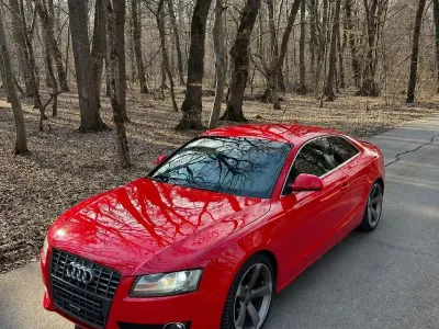 Gebraucht Audi A5 Sport 170 PS (125 kW) 2009 Rot Coupé