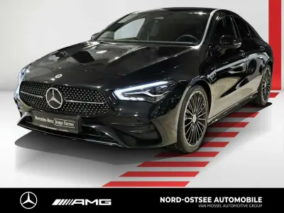 Gebraucht Mercedes CLA200 AMG 163 PS (119 kW) 2025 Kosmosschwarz metallic Coupé