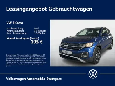 Gebraucht VW T-Cross Move 110 PS (80 kW) 2023 Reef blue metallic SUV