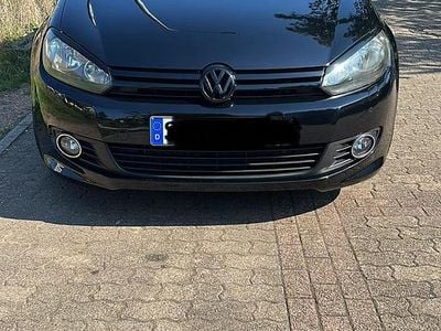Gebraucht VW Golf VI R-line 122 PS (89 kW) 2012 Schwarz Kleinwagen