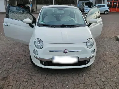 Gebraucht Fiat 500 Lounge 51 PS (37 kW) 2012 Weiß Kleinwagen