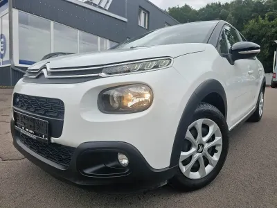 Gebraucht Citroën C3 Feel 82 PS (60 kW) 2017 Weiß Kleinwagen