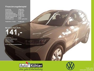 Gebraucht VW T-Cross Life 95 PS (69 kW) 2025 Ascotgrau SUV