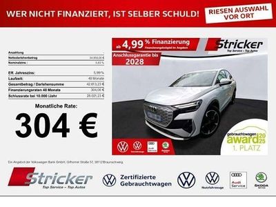 Gebraucht Audi Q4 Sportback e-tron S-Line 150 kW (204 PS) 2023 SUV