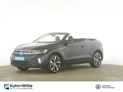 Gebraucht VW T-Roc Cabriolet R-line 150 PS (110 kW) 2025 Schwarz Cabrio